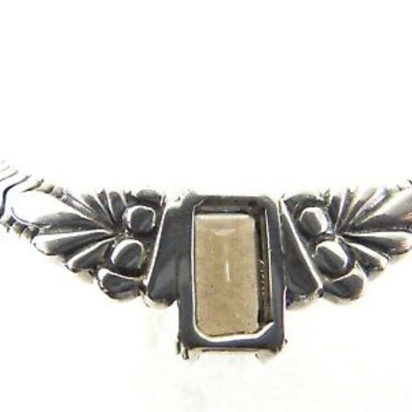 LAGOS Sterling Silver 18k Gold Smoky Topaz Center Piece Snake Chain Necklace - Picture 7 of 8